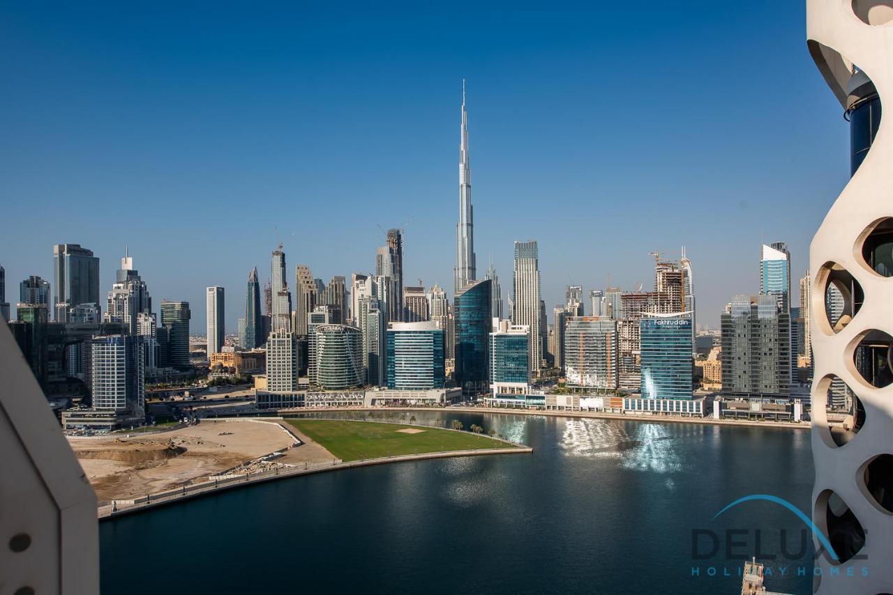 Intimate Studio At Millennium Binghatti Residence Business Bay By Deluxe Holiday Homes Dubai Exterior photo